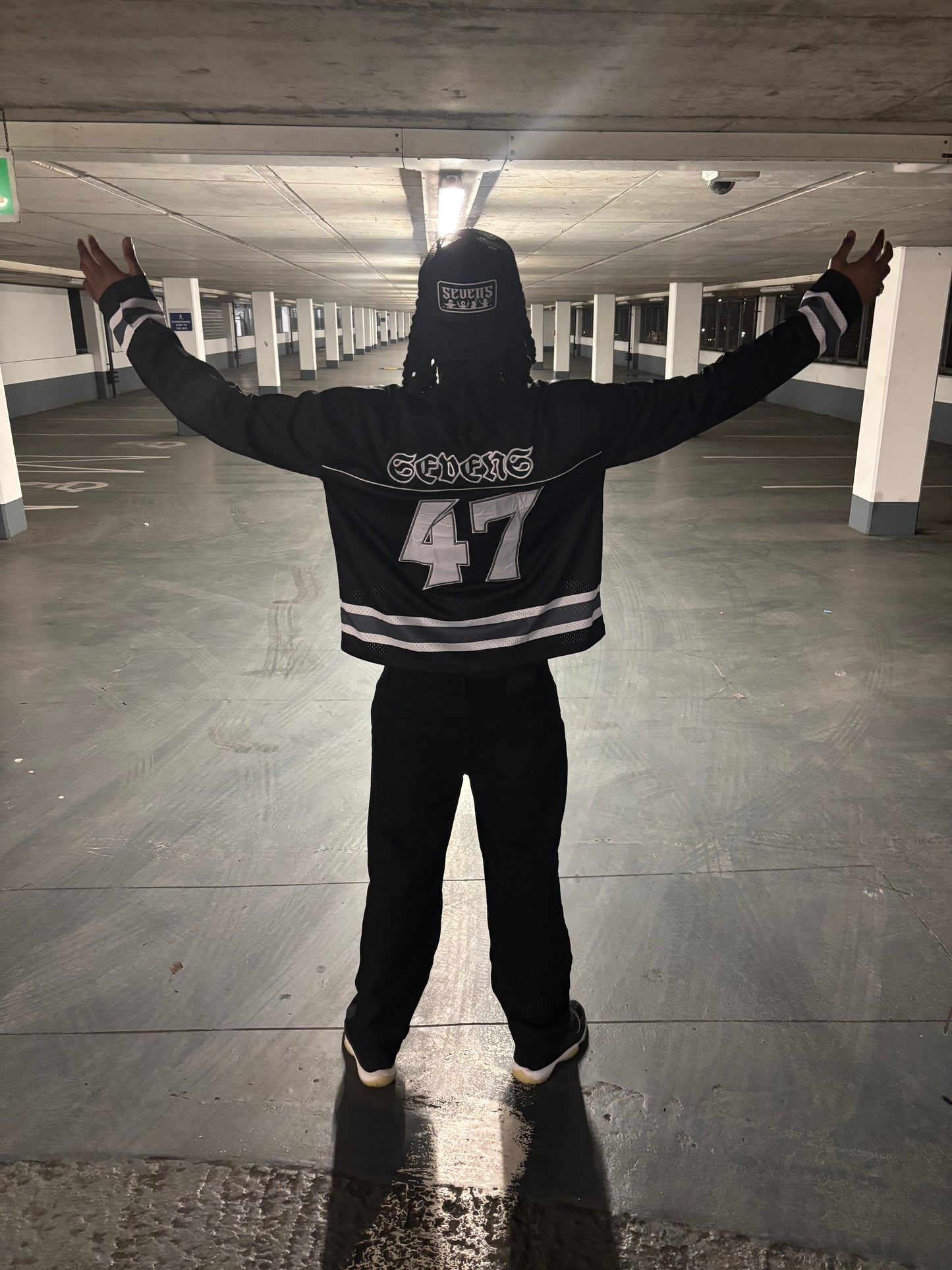 BLACK LONG SLEEVE JERSEY