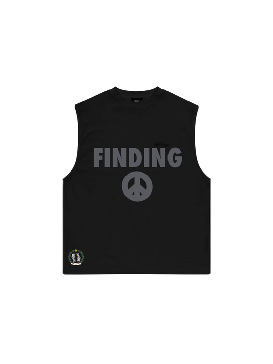 FINDING PEACE SLEEVELESS TEE
