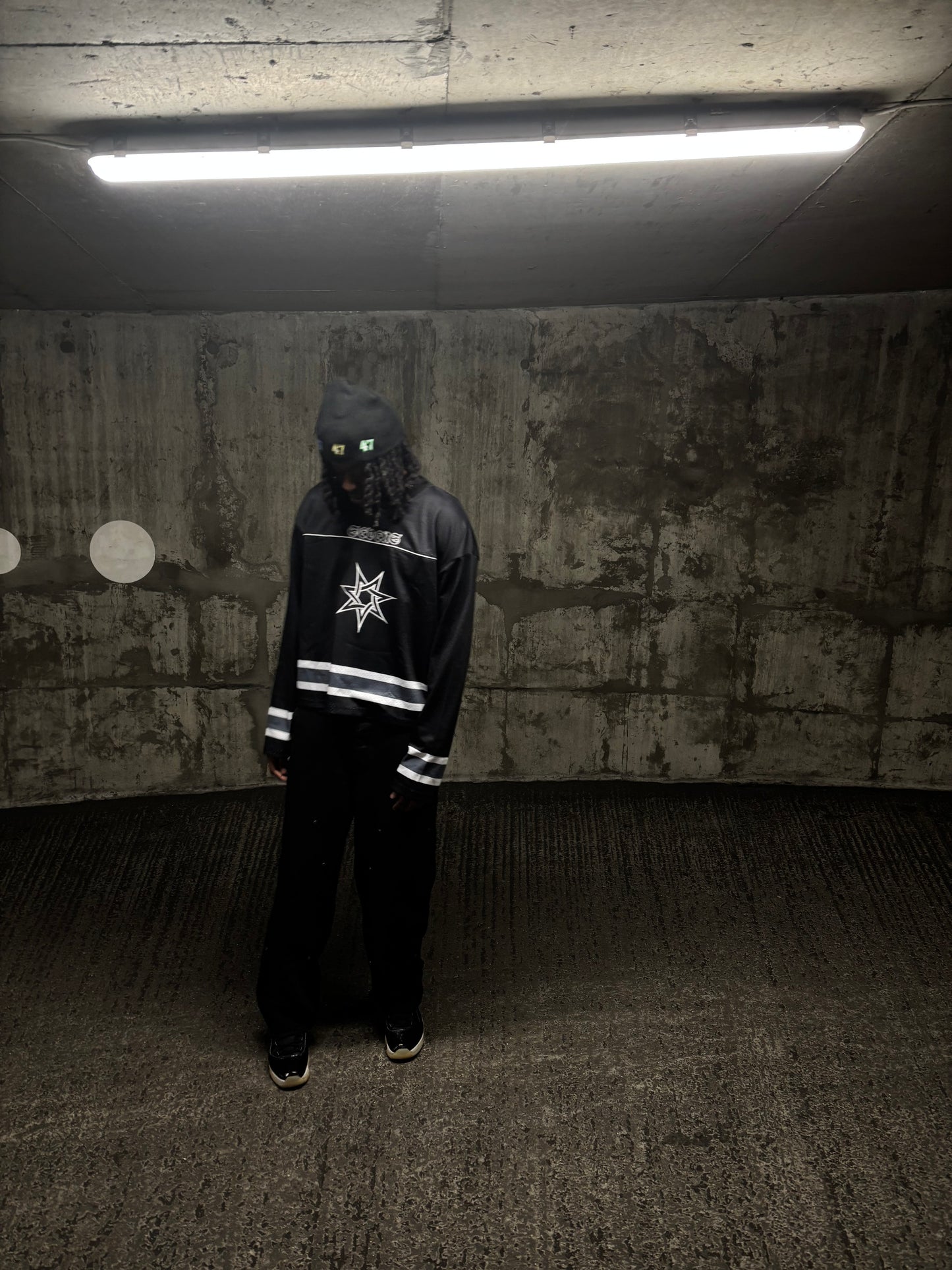 BLACK LONG SLEEVE JERSEY